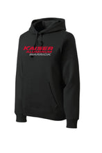 Load image into Gallery viewer, Hooded Sweatshirt with Printed Full Front Logo