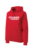 Load image into Gallery viewer, Hooded Sweatshirt with Printed Full Front Logo